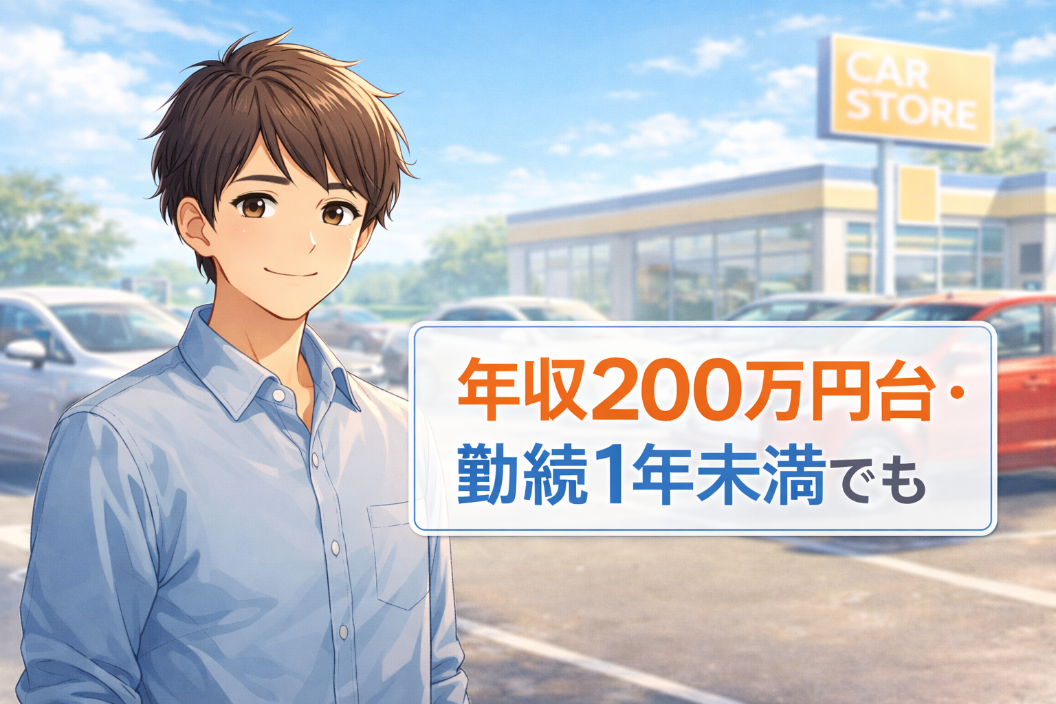 年収200万円台でも審査は通る？