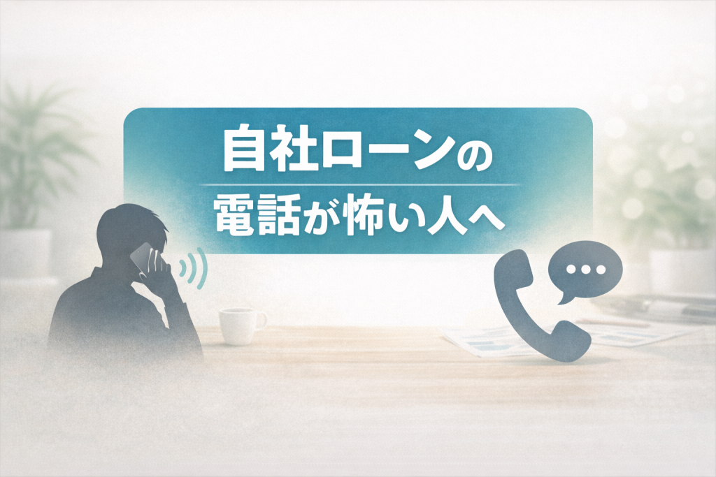 自社ローンの電話が怖い人へ