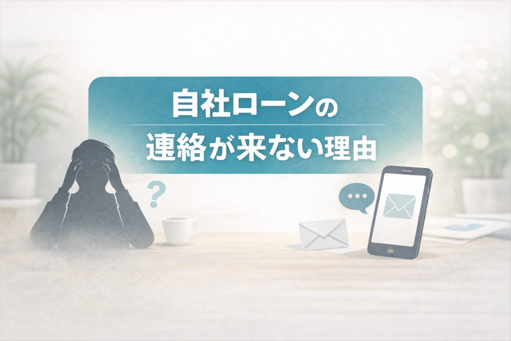 自社ローンの連絡が来ない理由