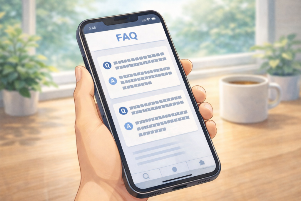 よくある質問（FAQ）
